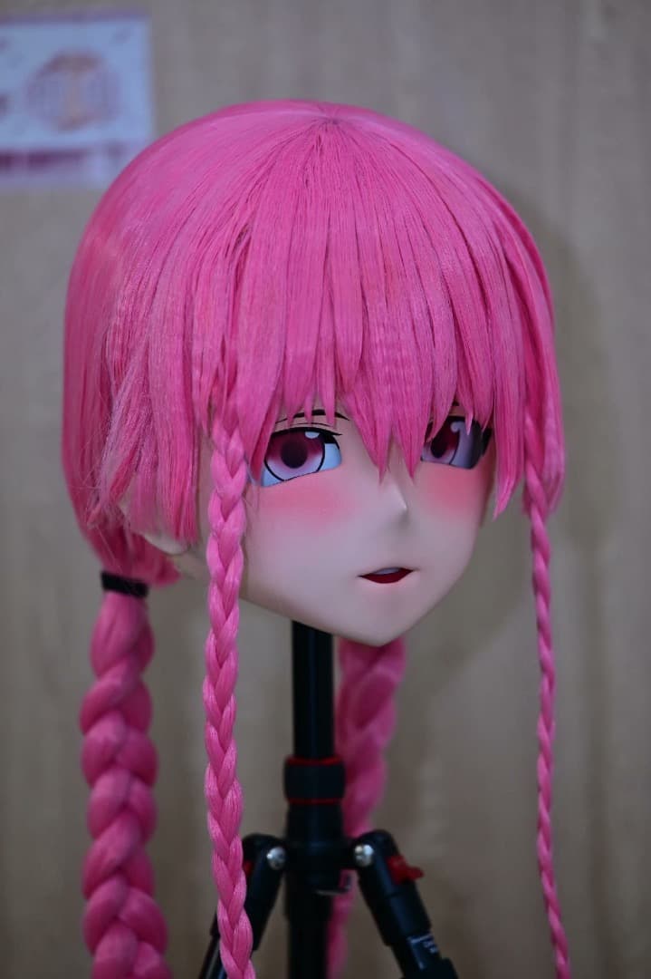 即納 全頭マスク 我妻由乃　2個顔交換コスプレ 着ぐるみkigurumi