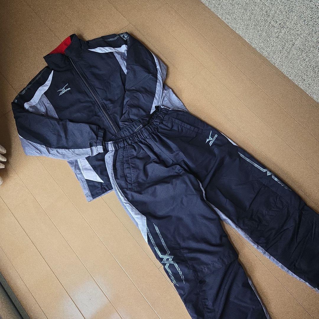 ミズノ ブレスサーモ　ウィンドブレーカー　上下セット　S