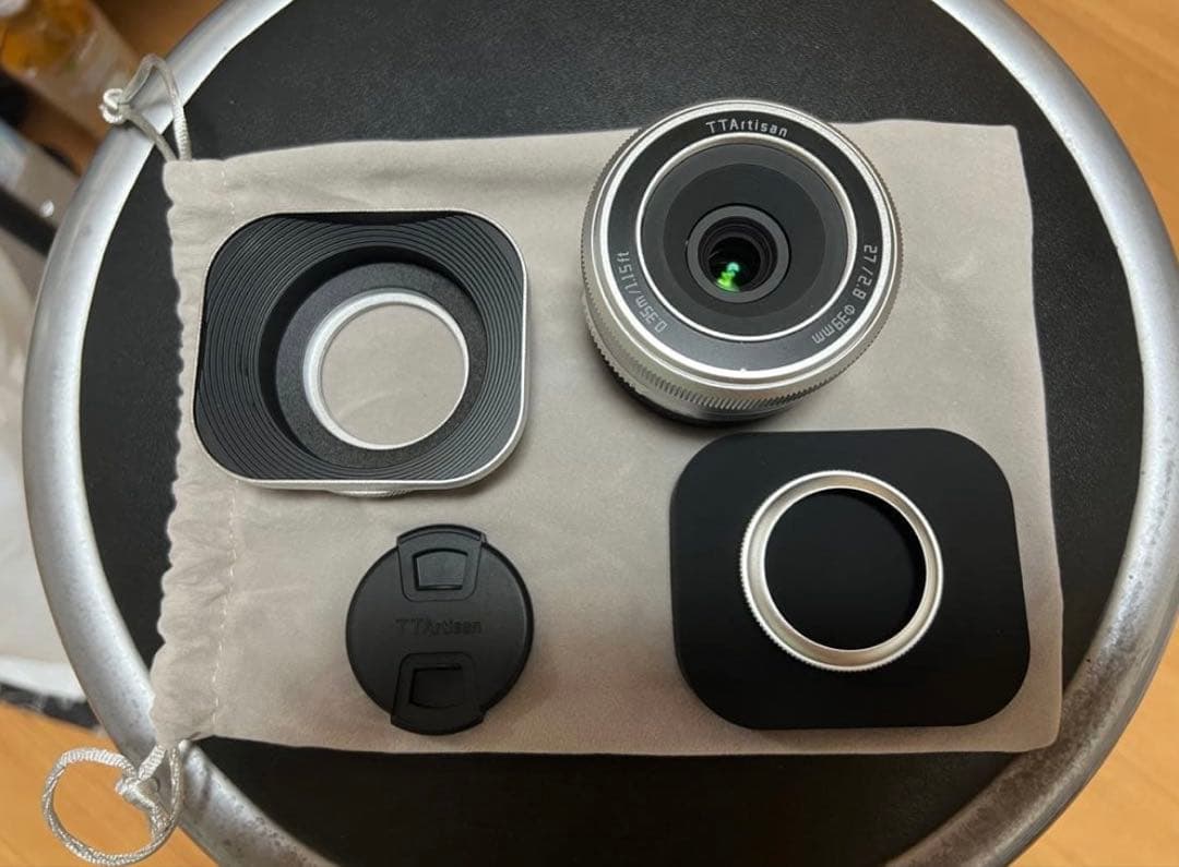 TTArtisan 27mm f2.8 富士フイルムXマウント シルバー