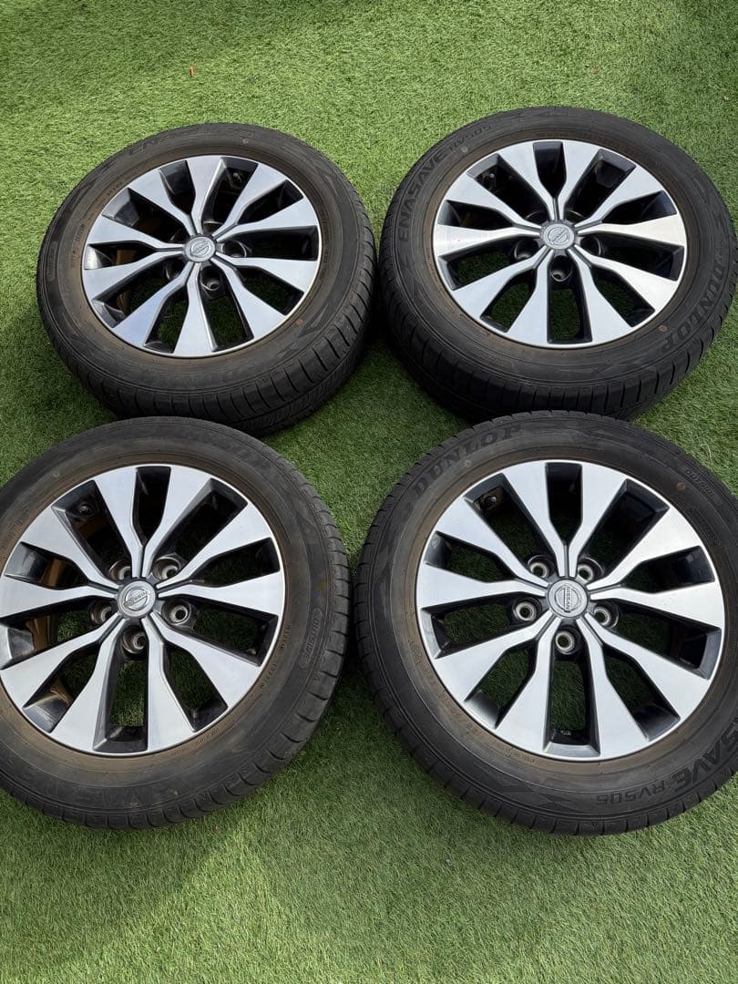 ゆ*う様 16インチ 195/60R16ノーマルタイヤホイールセット　日産純正