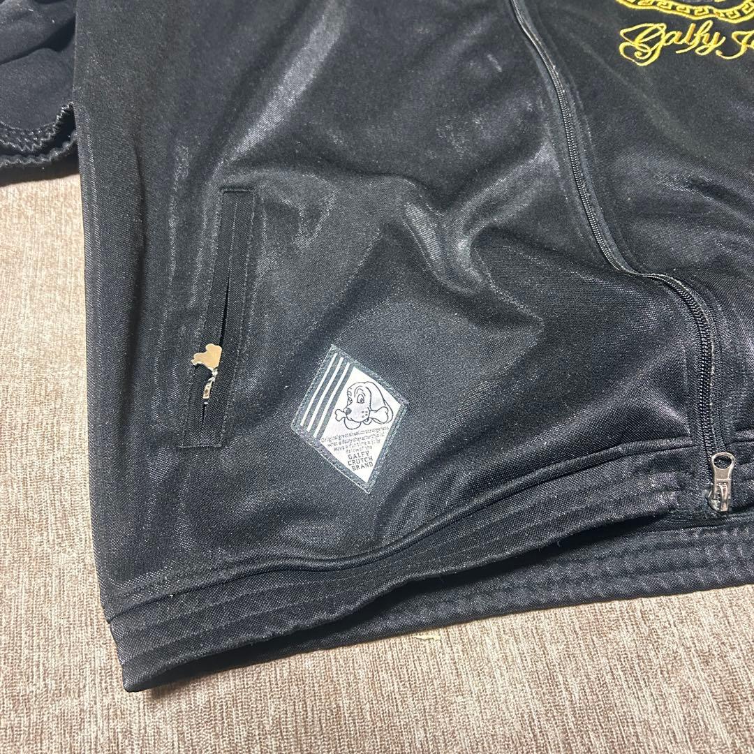 美品　GALFY 大型犬　ジャージ　セットアップ　サイドライン　金ロゴ　XL