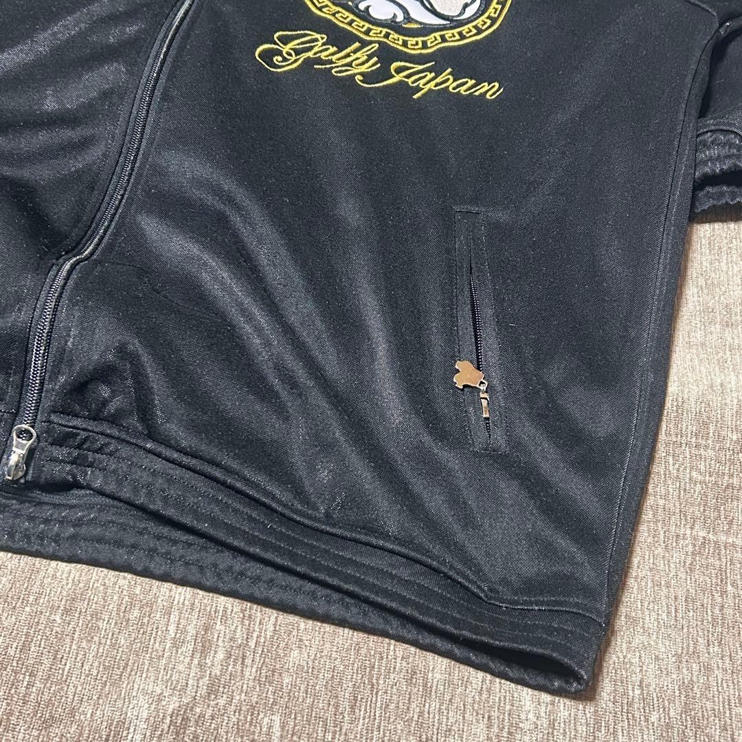 美品　GALFY 大型犬　ジャージ　セットアップ　サイドライン　金ロゴ　XL