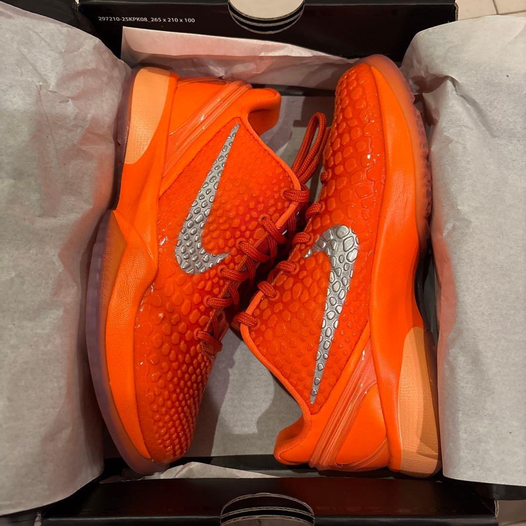 シューズ(男性用) Nike Kobe 6 Protro \"Total Orange\" GS