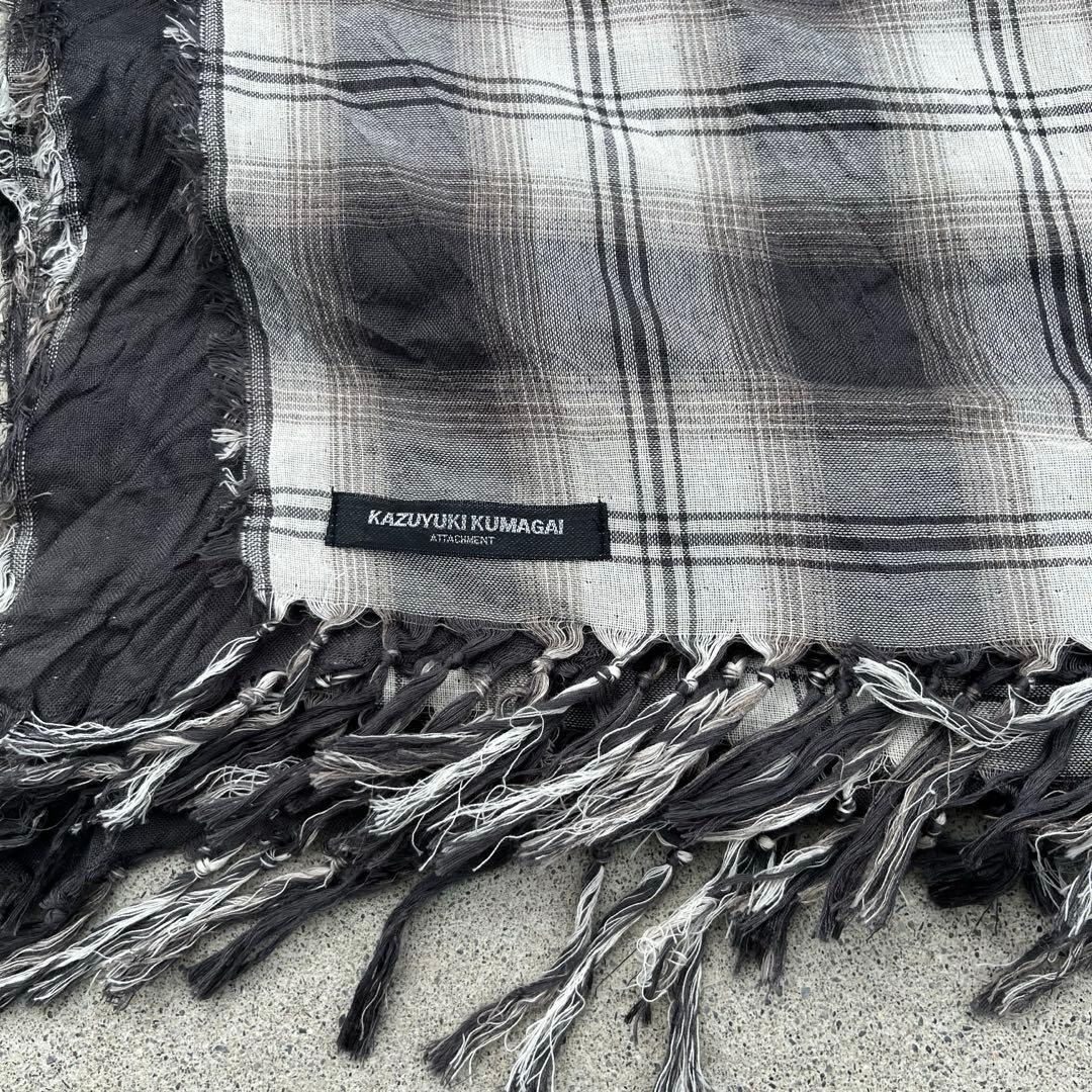 g*a様 【超激レア】カズユキクマガイ 大判ストール archive ATTAC