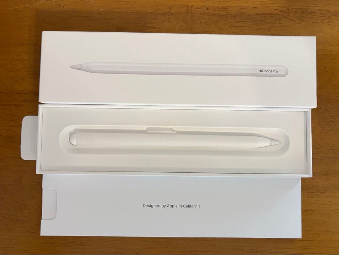 Apple Pencil Pro 開封のみ　未使用