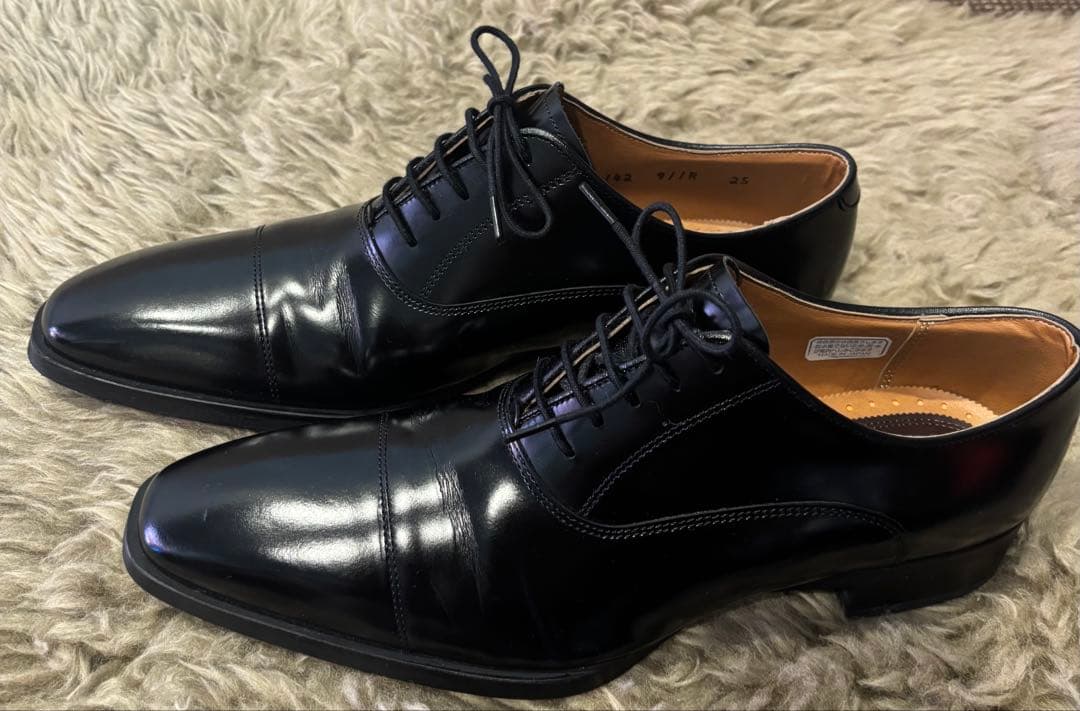 REGAL Worth collection ブラックドレスシューズ