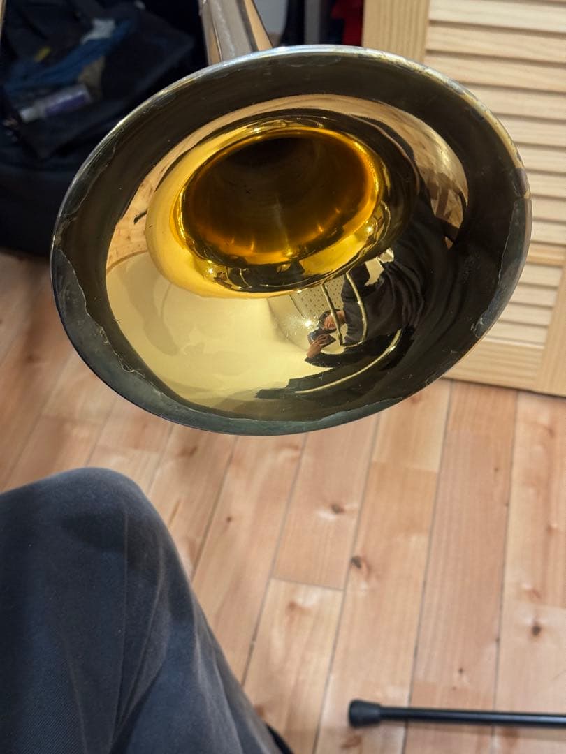 KING 4B テナートロンボーン太管　スターリングシルバー