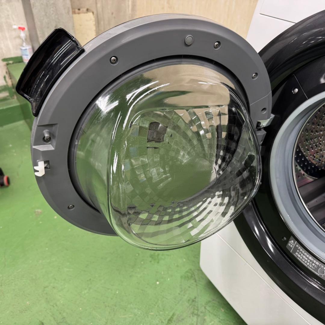 183 シャープドラム式洗濯機　乾燥付　7/3.5キロ　小型　一人暮らし　左開き