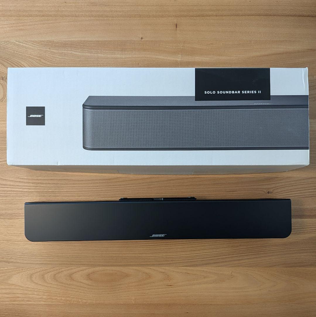 【ほぼ未使用】Bose Solo SeriesⅡ サウンドバー スピーカー