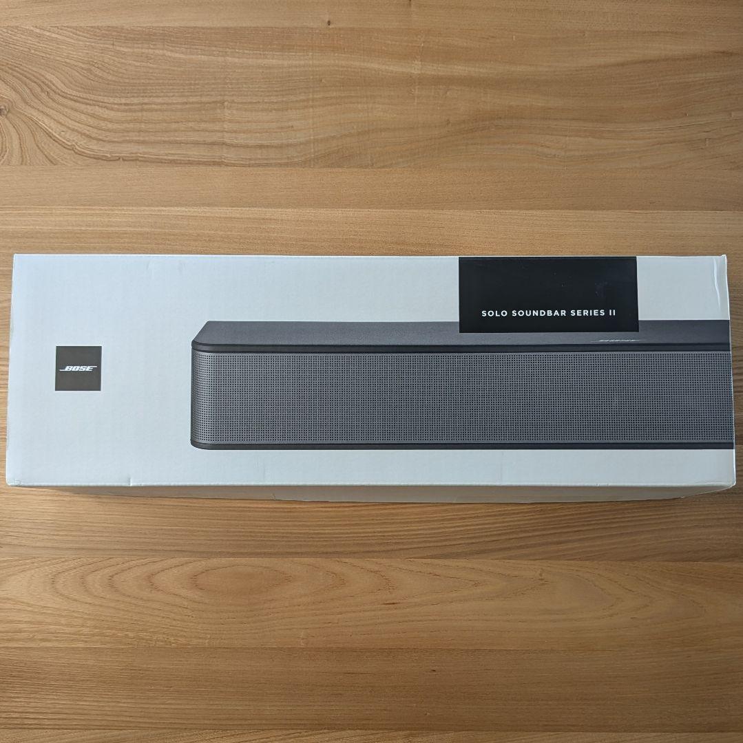 【ほぼ未使用】Bose Solo SeriesⅡ サウンドバー スピーカー