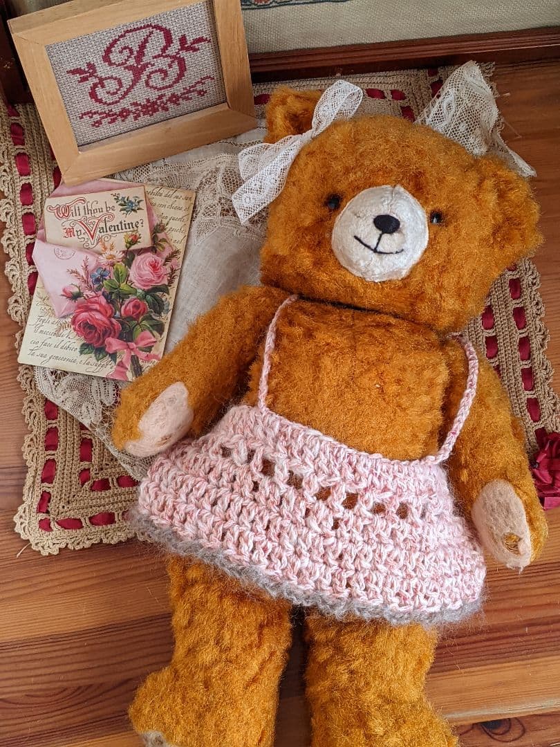 【s】アンティークベア　アンティークテディベア　ドイツ