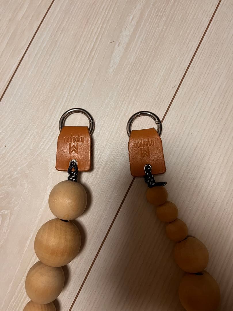nodzoku ノゾク　ウォレットチェーン Loop.Wood natural