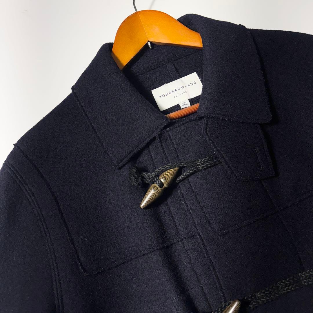 美品✨TOMORROWLAND ダッフルコート ウール 100% ネイビー
