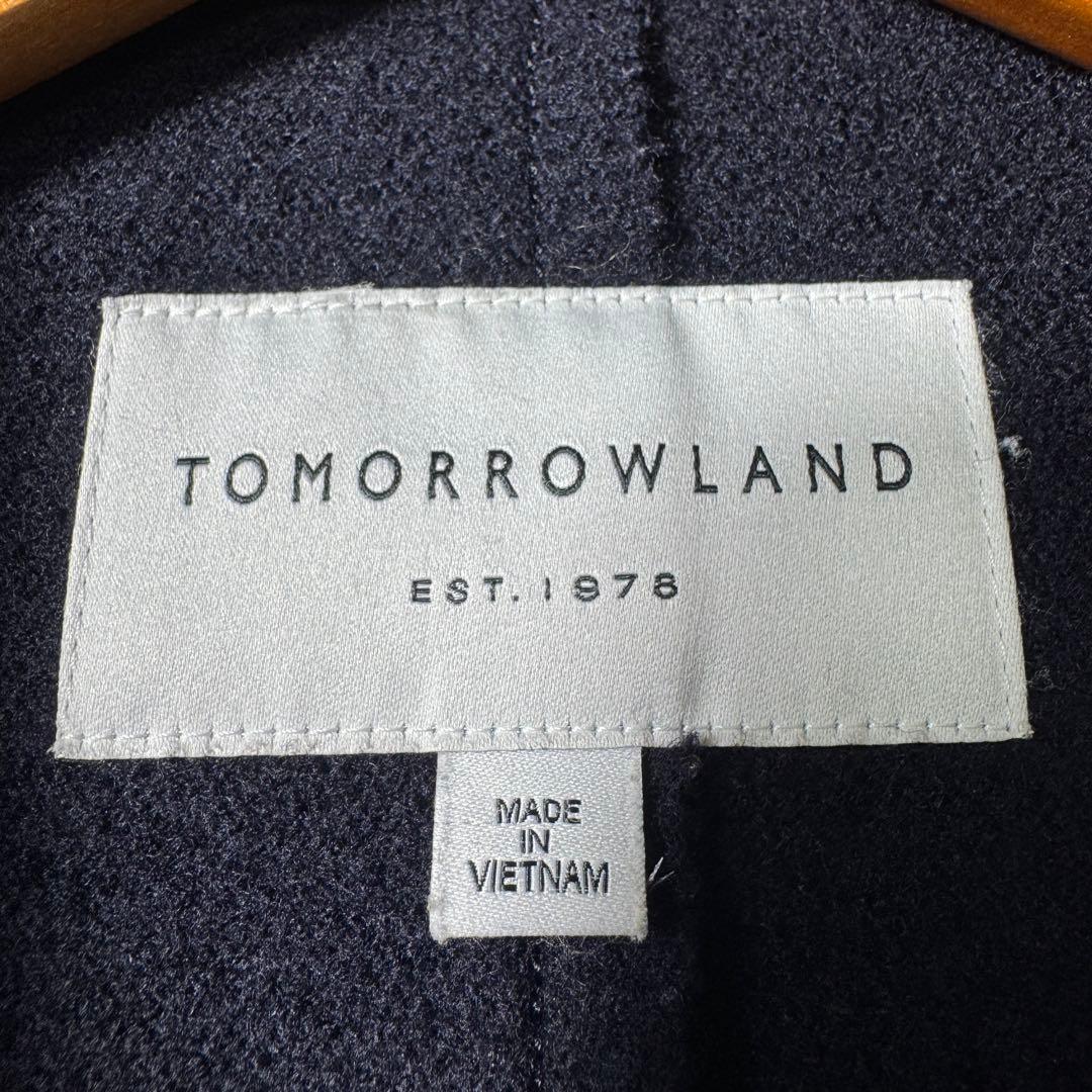 美品✨TOMORROWLAND ダッフルコート ウール 100% ネイビー