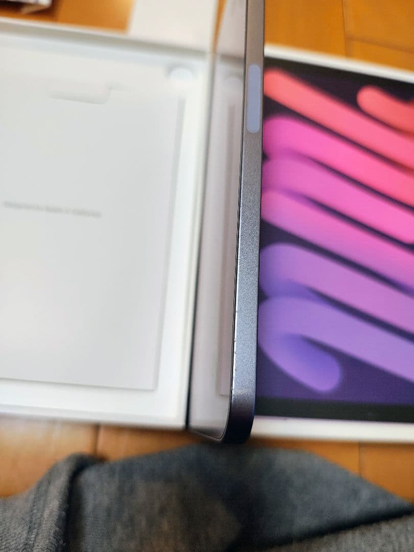 iPad mini 第6世代 64GB WiFi パープル+フィルム+タッチペン