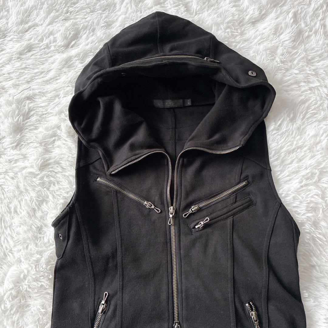 FUGA フーガ　アーカイブ ギミック ビッグフードベストY2Kパンク グラン