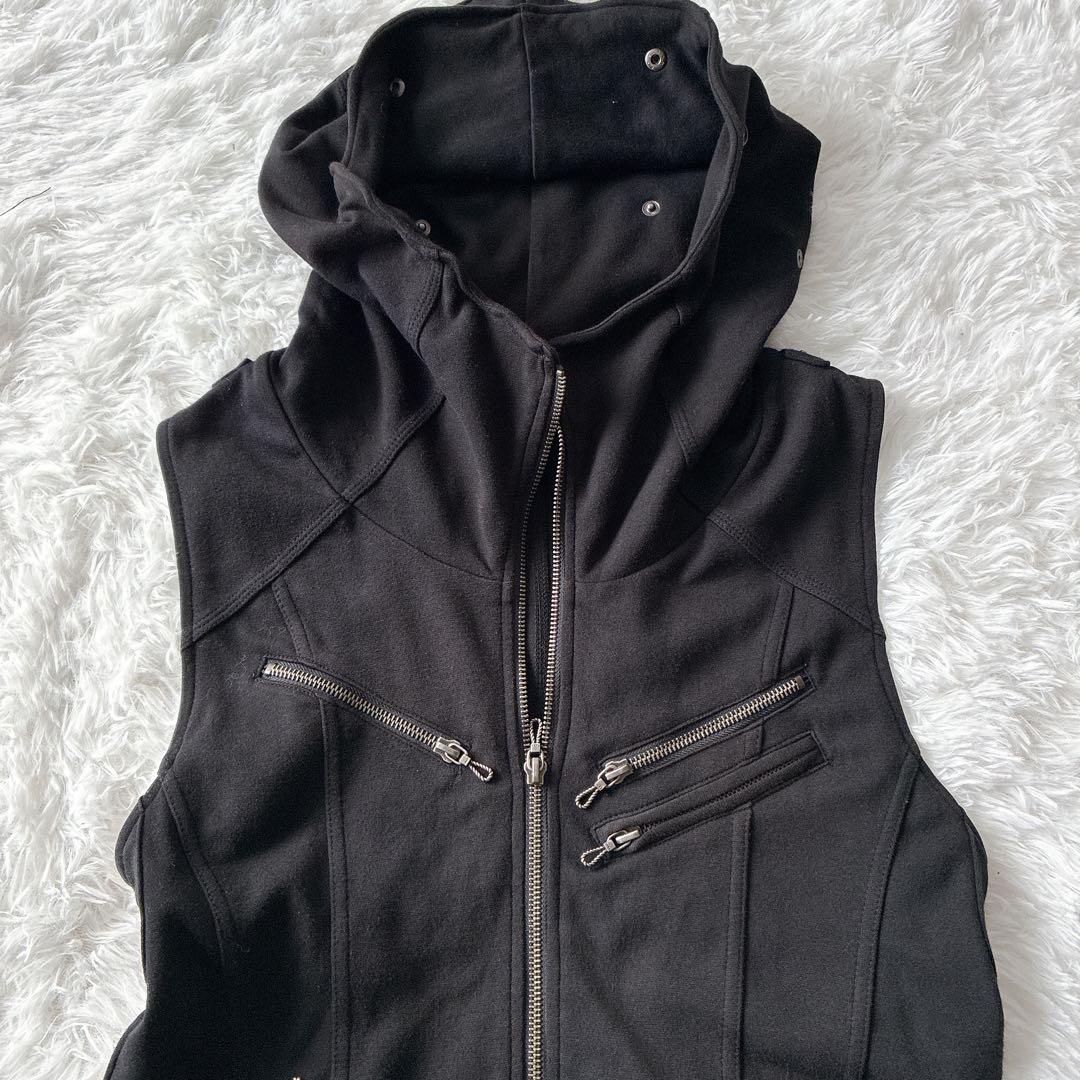 FUGA フーガ　アーカイブ ギミック ビッグフードベストY2Kパンク グラン