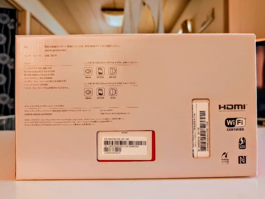 美品！Canon EOS 80D ダブルズームキット