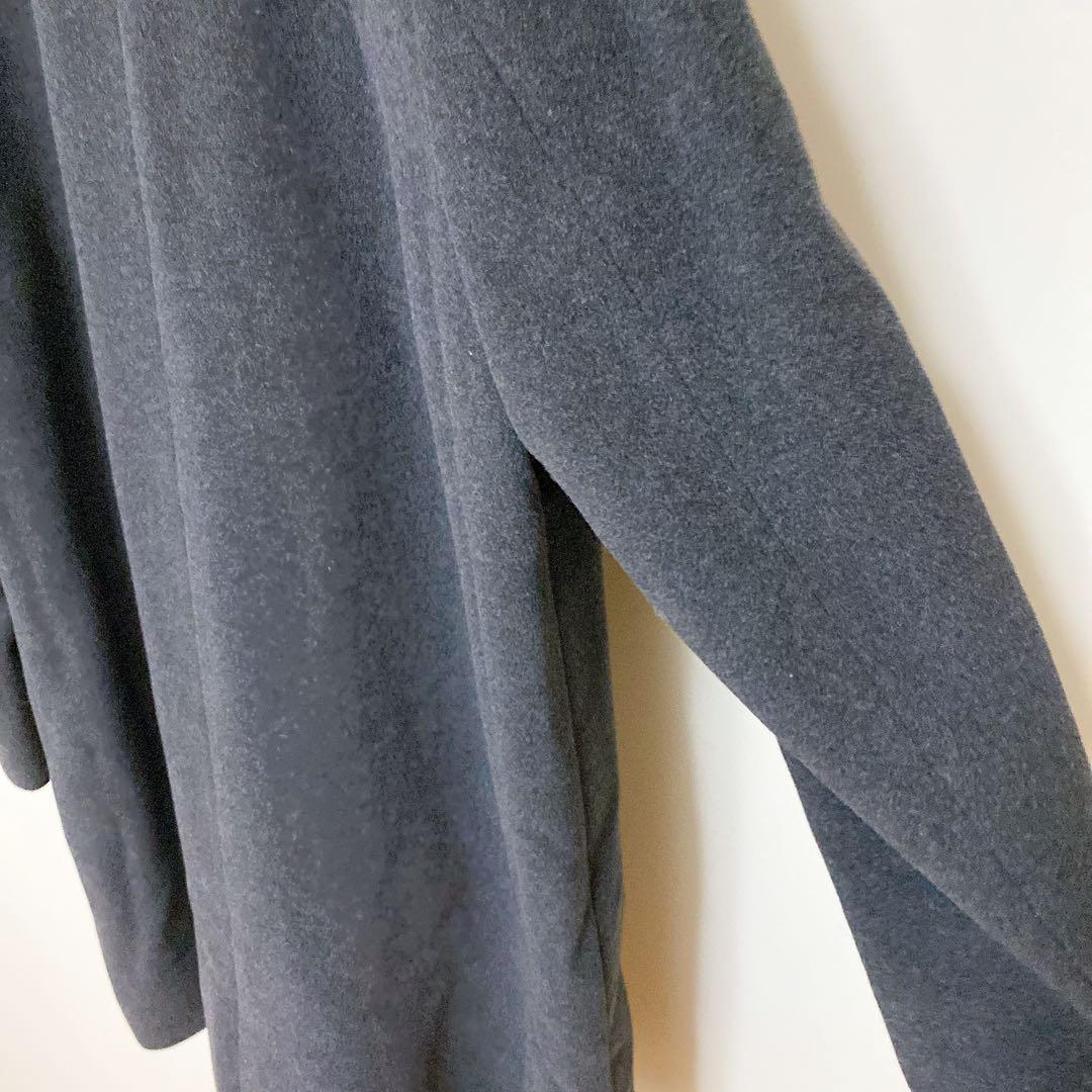 美品　23区　ウールステンカラーコート　カシミヤ混　大きいサイズ　44