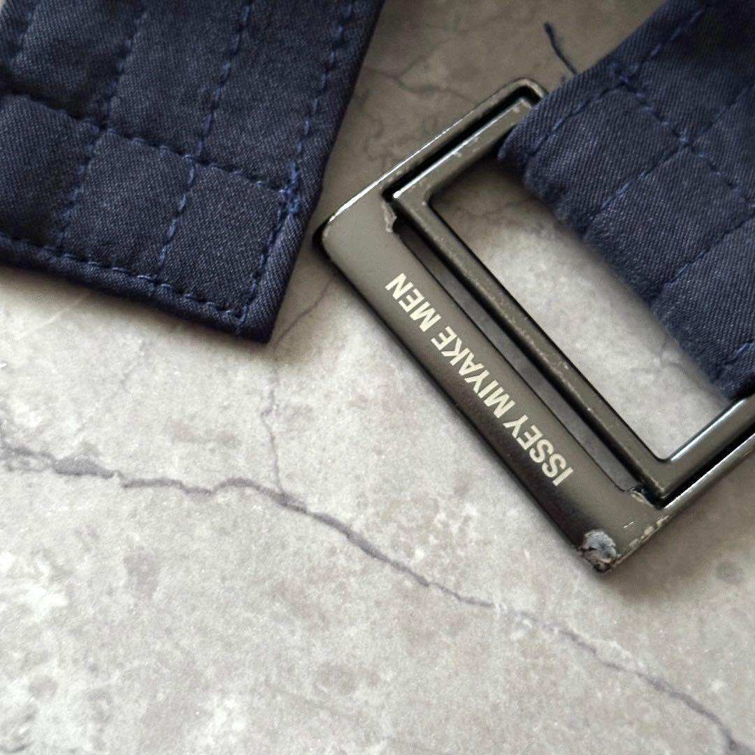 ISSEY MIYAKE MEN ベルテッド イージーパンツ スラックス S