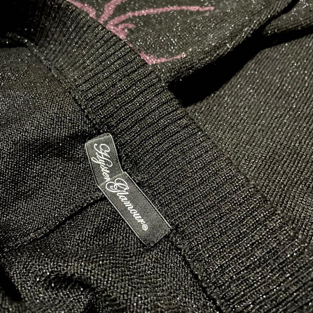 ヒステリックグラマー ✩希少✩ スパイダー ラメ混 ニットレギンス