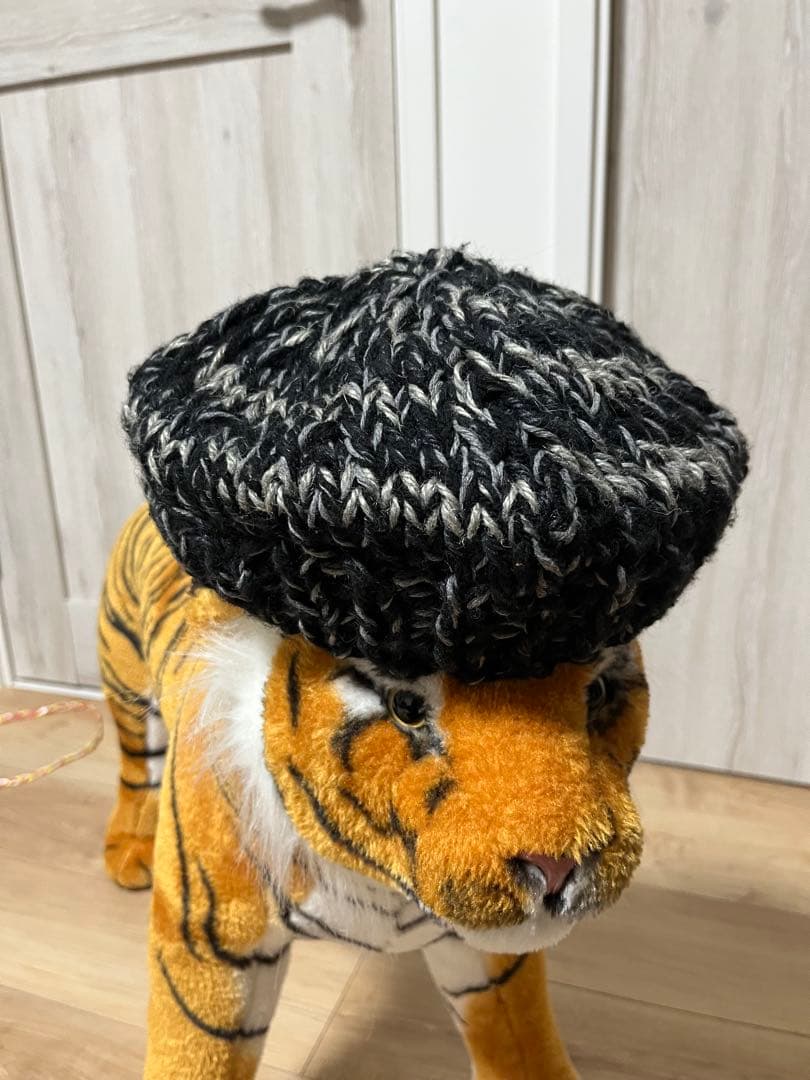 帽子 NICHOLAS DALEY HAND KNITTEDBERET