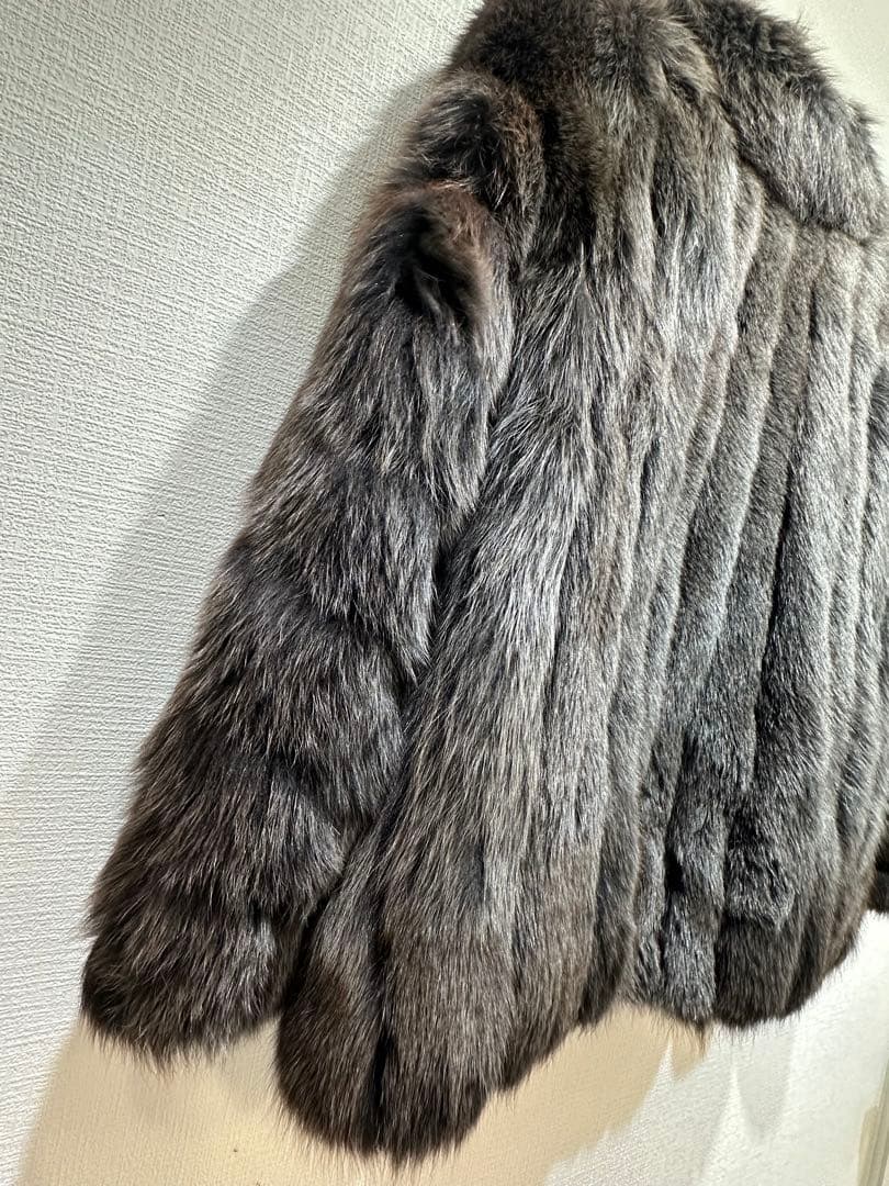 う*ぎ様 極美品 SAGA FOX サガフォックス 毛皮 コート レディース F