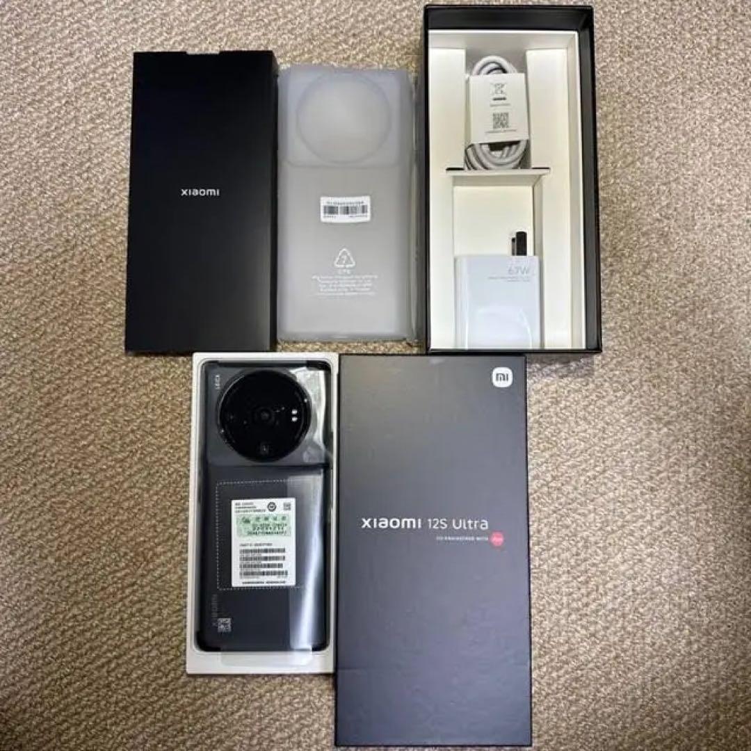 スマートフォン本体 Xiaomi 12s ultra 12/256