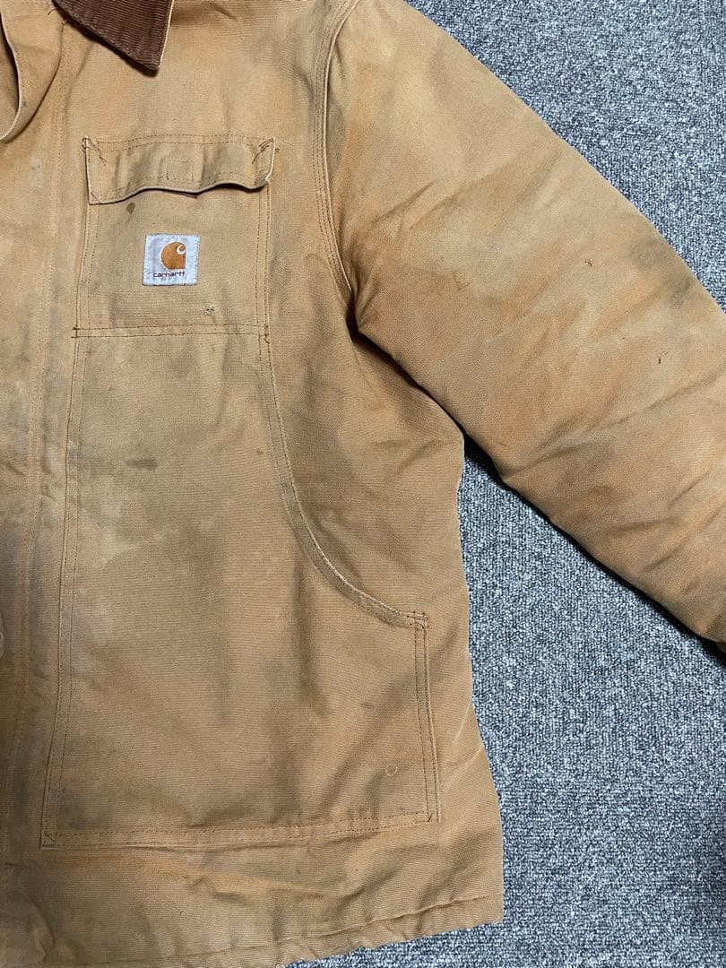 希少サイズ 80s Carhartt トラディショナル カーハート