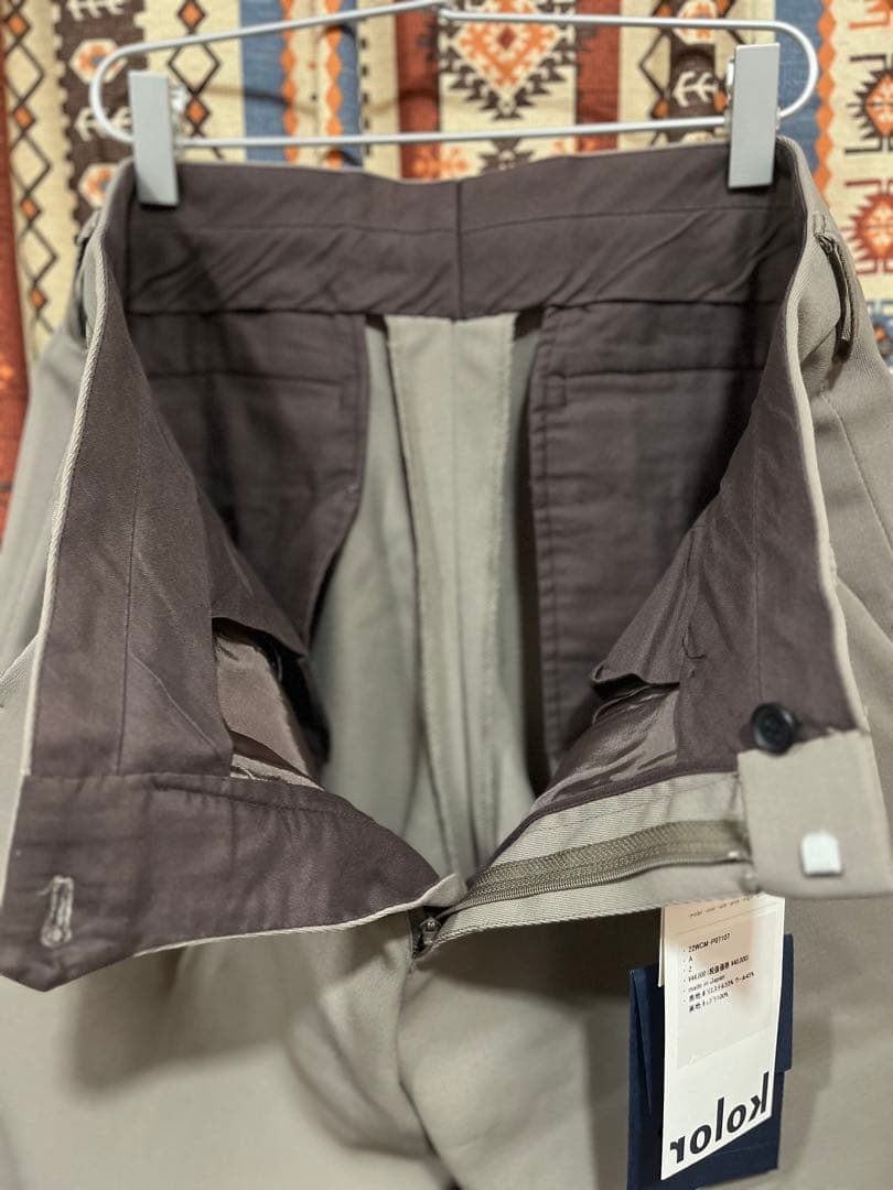 kolor 22aw ウール ポリエステル A パンツ sacai オーラリー