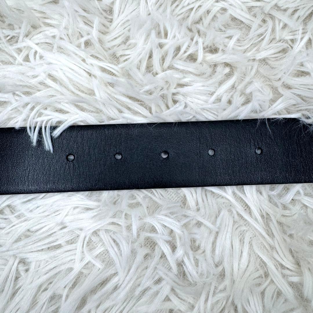 希少 フェラガモ ダブルガンチーニ ベルト ロープ ゴールド ブラック