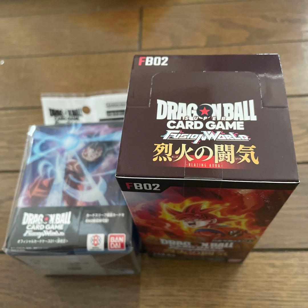 フュージョンワールド　烈火の闘気　カードケース　プレイマット