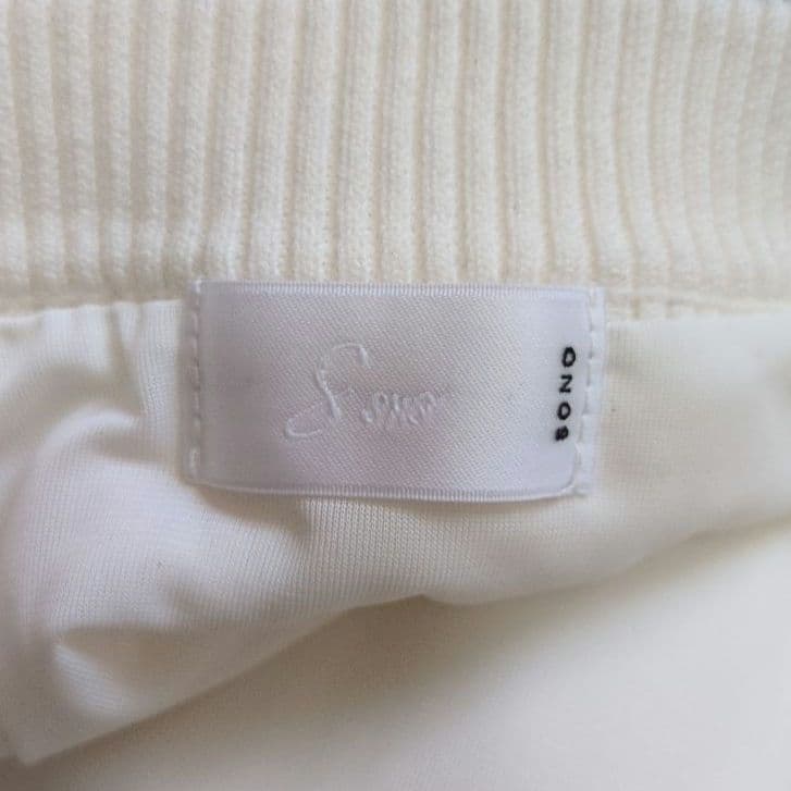 25AW Sono/ソーノ オーナメントパール3Dレイヤードニットカーディガン