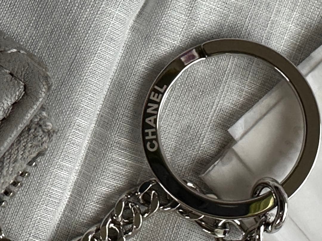 美品⭐︎シャネル ⭐︎タイムレスクラシック ⭐︎＆キーケース⭐︎グレー