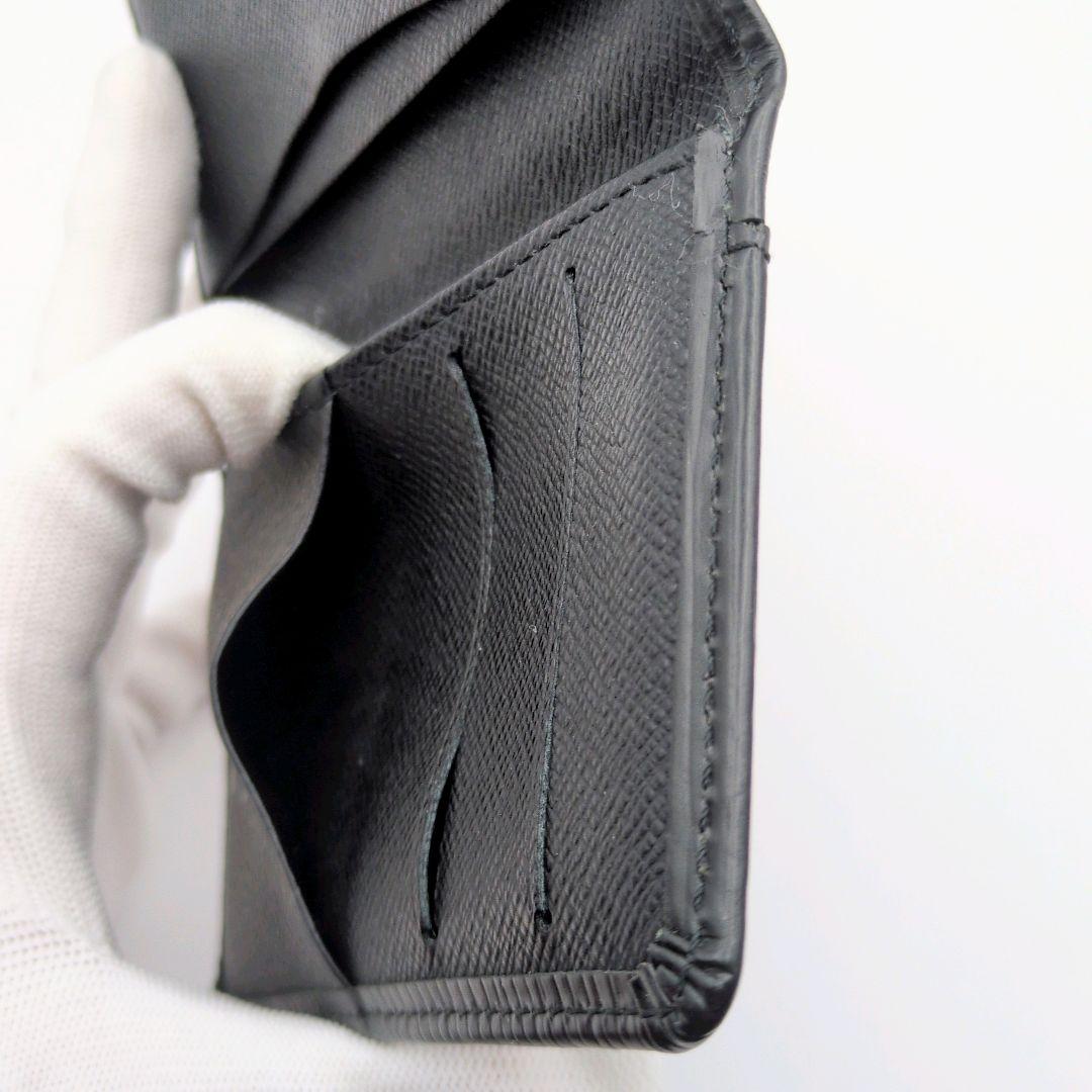 鑑定済✨ルイヴィトン 名刺入れ エピ オーガナイザー ドゥ ポッシュ ノワール