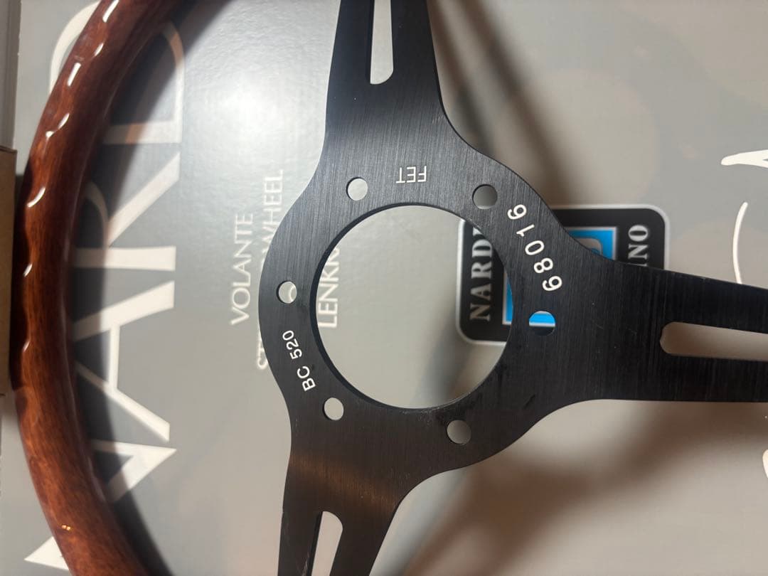 NARDI ウッドステアリングホイール 本体　15インチ