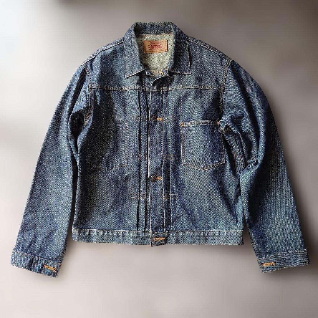 希少99年 LEVI'S 70503トラッカーデニムジャケット 4つボタン１st