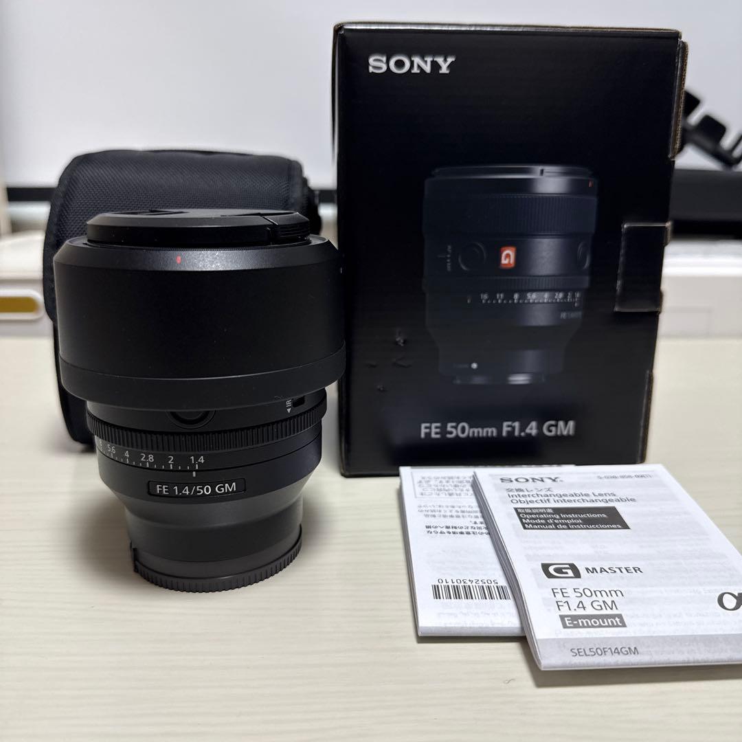【ほぼ新品】Sony FE 50mm F1.4 GM SEL50F14GM