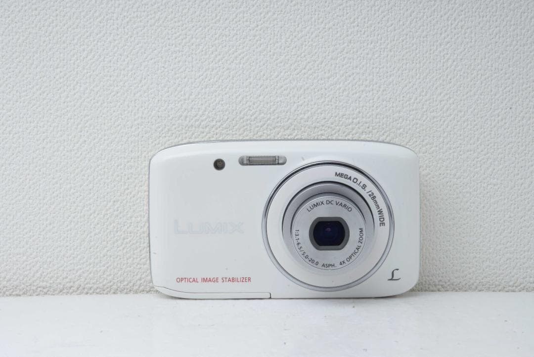 Panasonic LUMIX DMC-S2 コンパクトデジタルカメラ ホワイト