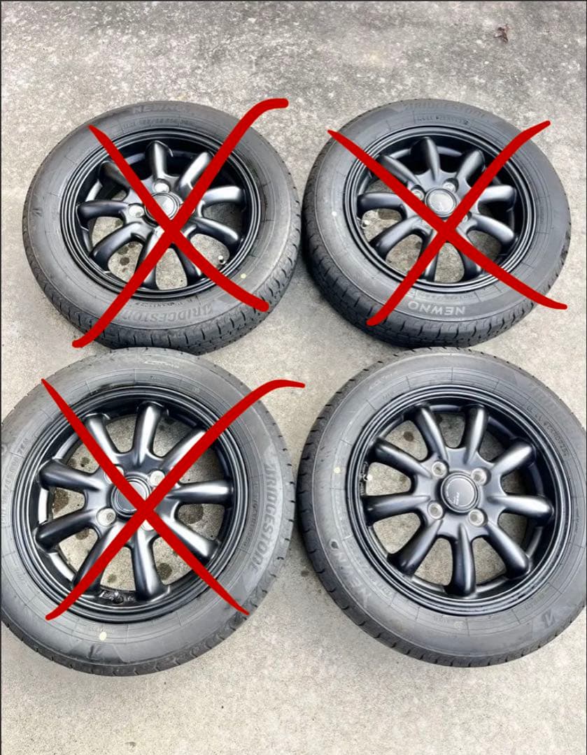 ③ZACK JP-209 【NEWNO 2025年製】155/65R14