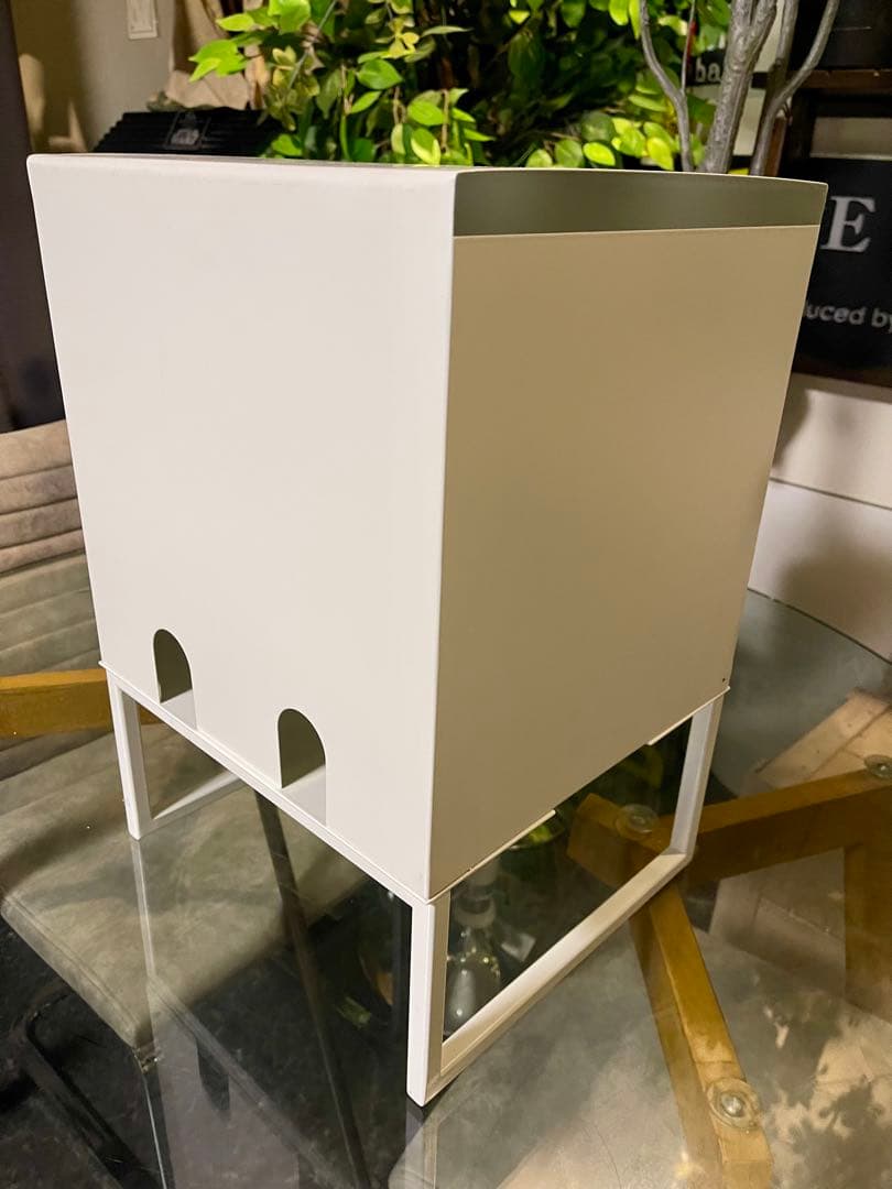 ゆー ！　　tower バッグインボックススタンド 山崎実業 ホワイト