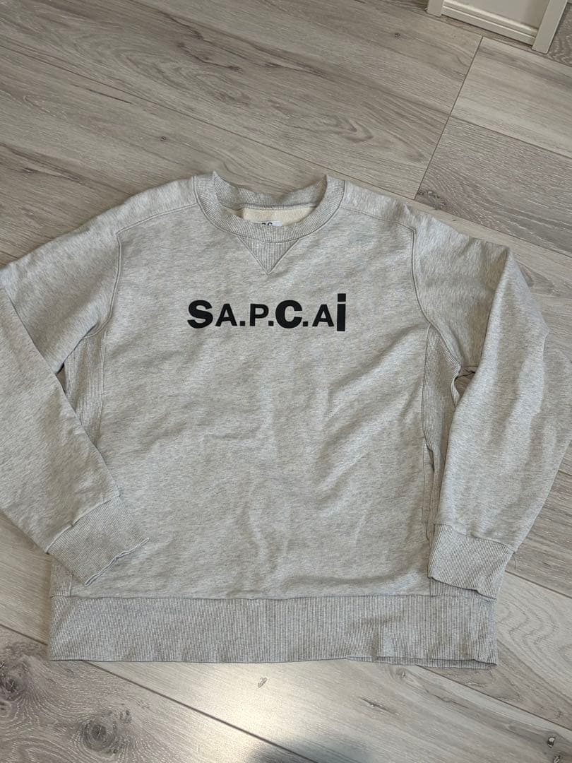 A.P.C. sacai グレー スウェット Mサイズ