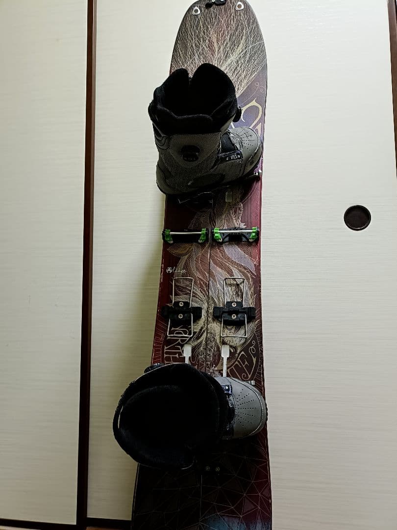 K2スノボブーツ、ビンディングセット