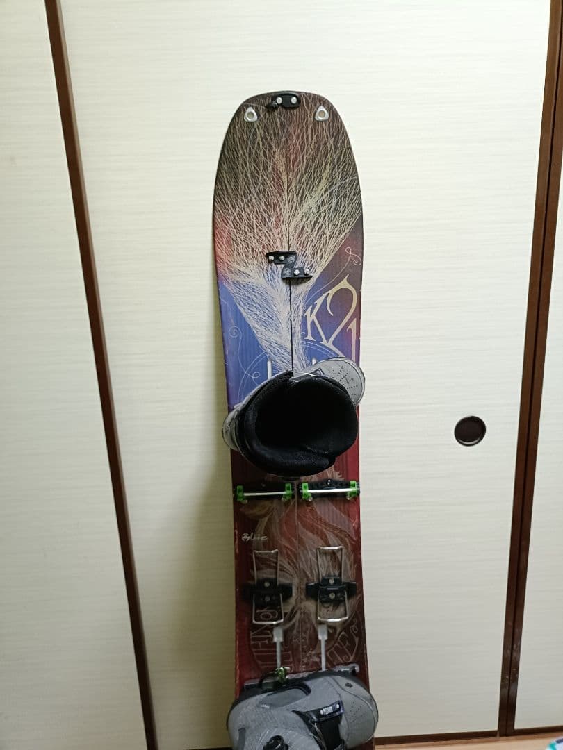 K2スノボブーツ、ビンディングセット
