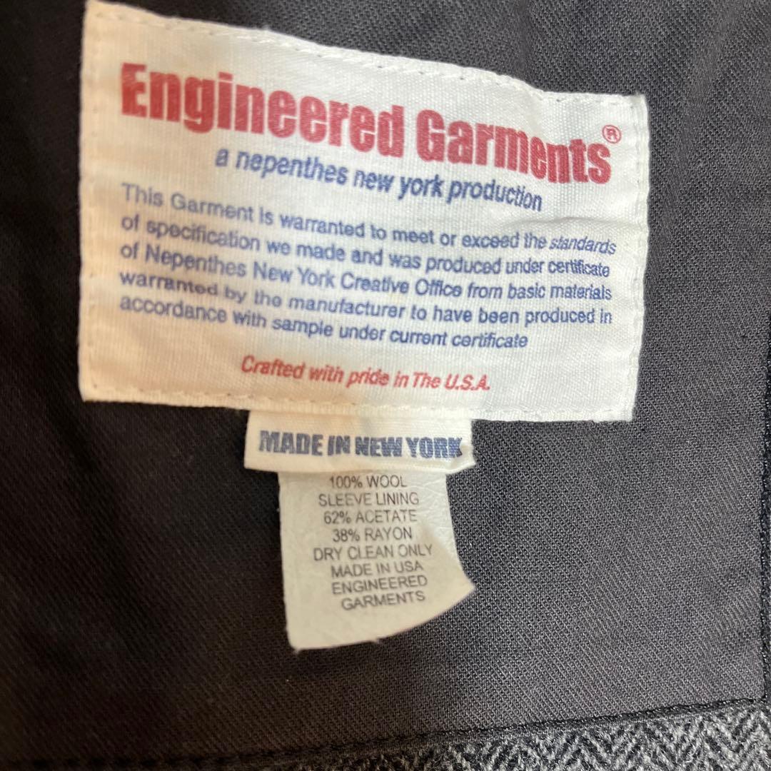 エンジニアードガーメンツ Bedford Jacket ウール グレーXS