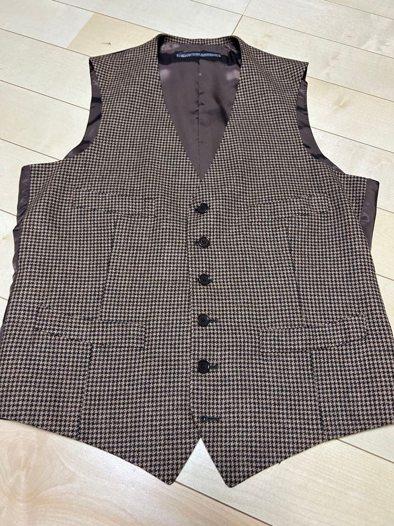 値下げ ユナイテッドアローズ ソブリン 3ピーススーツ 美品