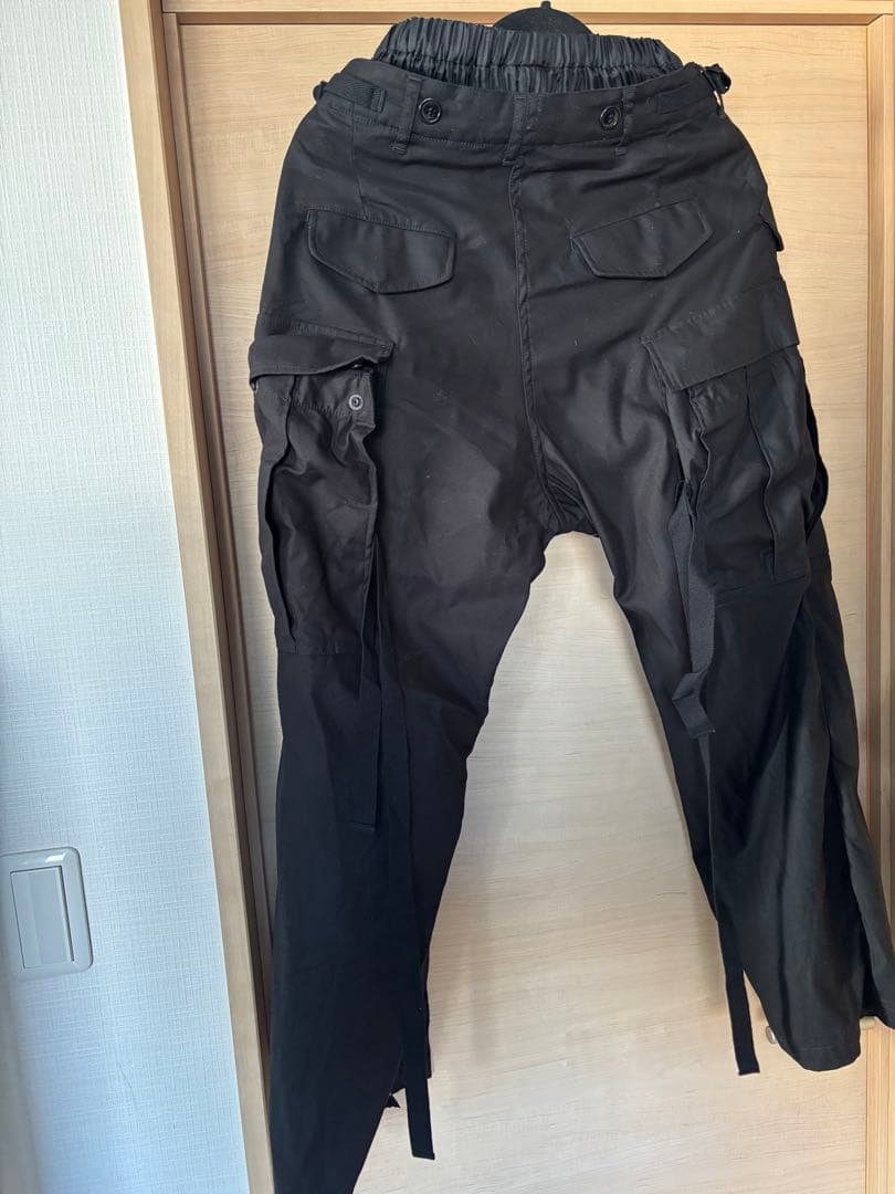 ジュンヤワタナベコムデギャルソン　スカーフドッキングカーゴパンツ