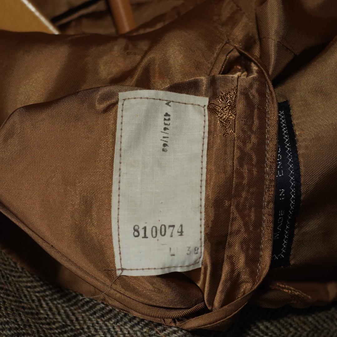 【イングランド製】Burberrys ツイード ジャケット ヘリンボーン