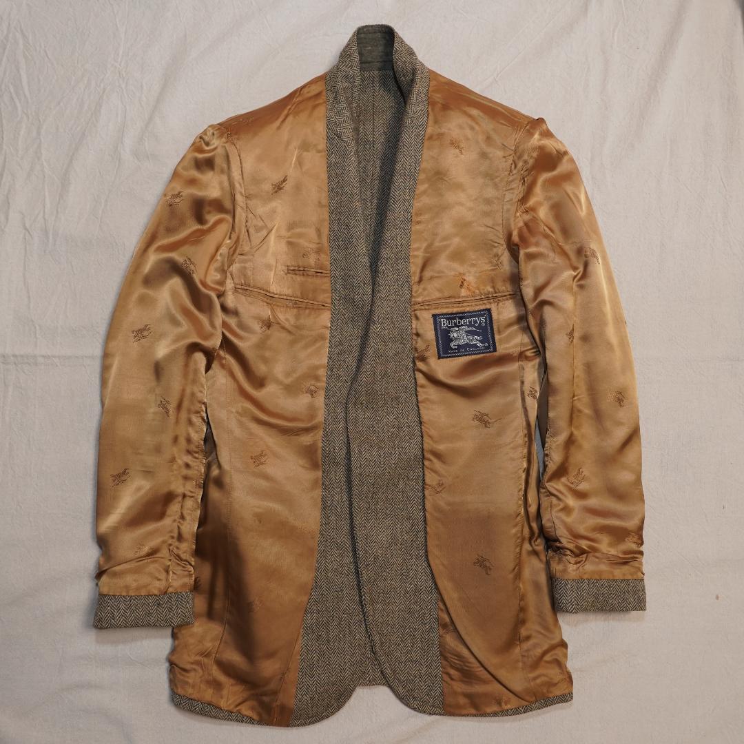 【イングランド製】Burberrys ツイード ジャケット ヘリンボーン