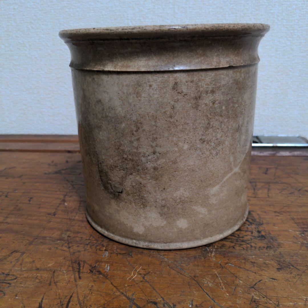 haruka　フランスアンティーク　陶器ポット　大型